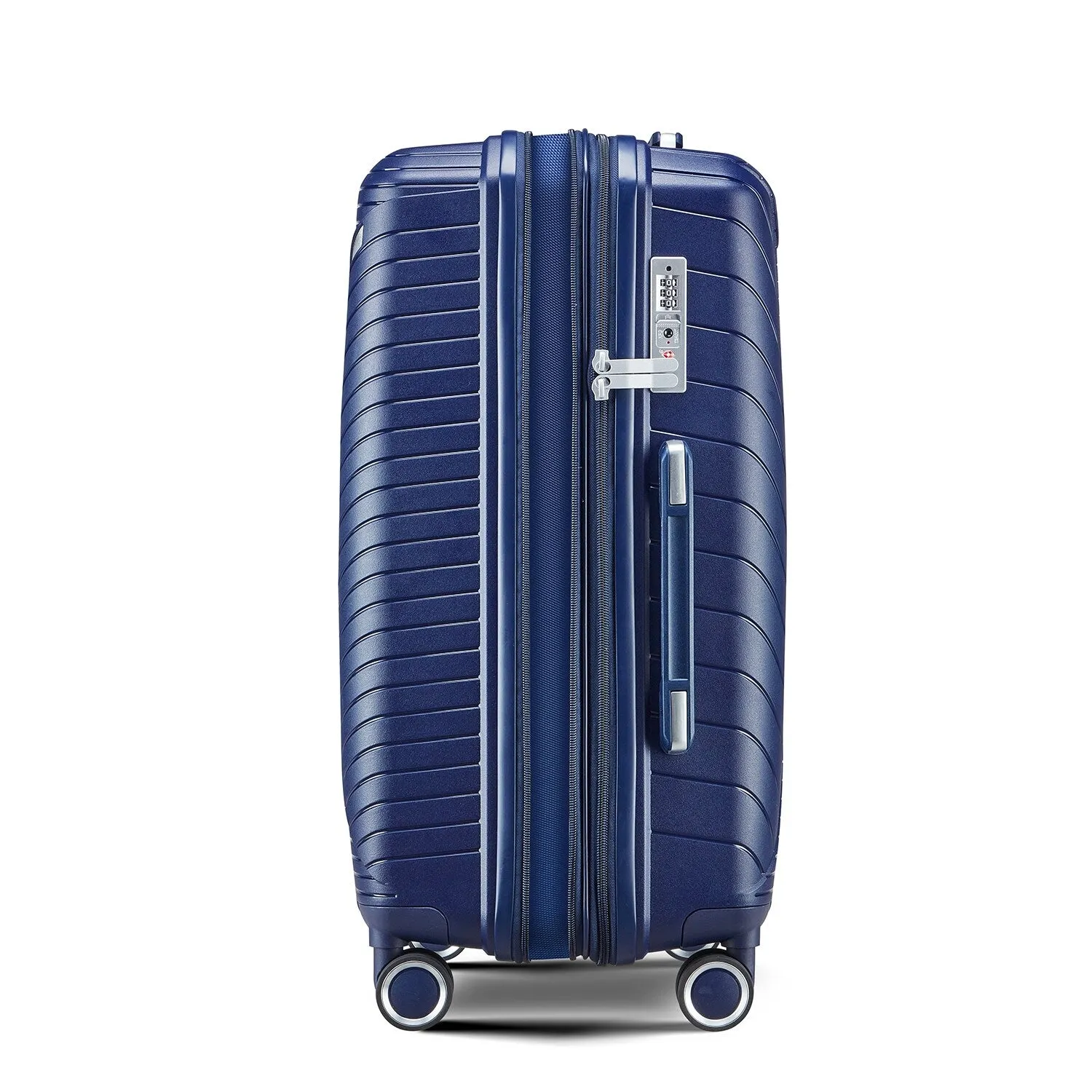 4 Piece Luggage Sets with Adjustable Handle and TSA Lock, Expandable Suitcase with Zippered Pocket (14/20/24/28)