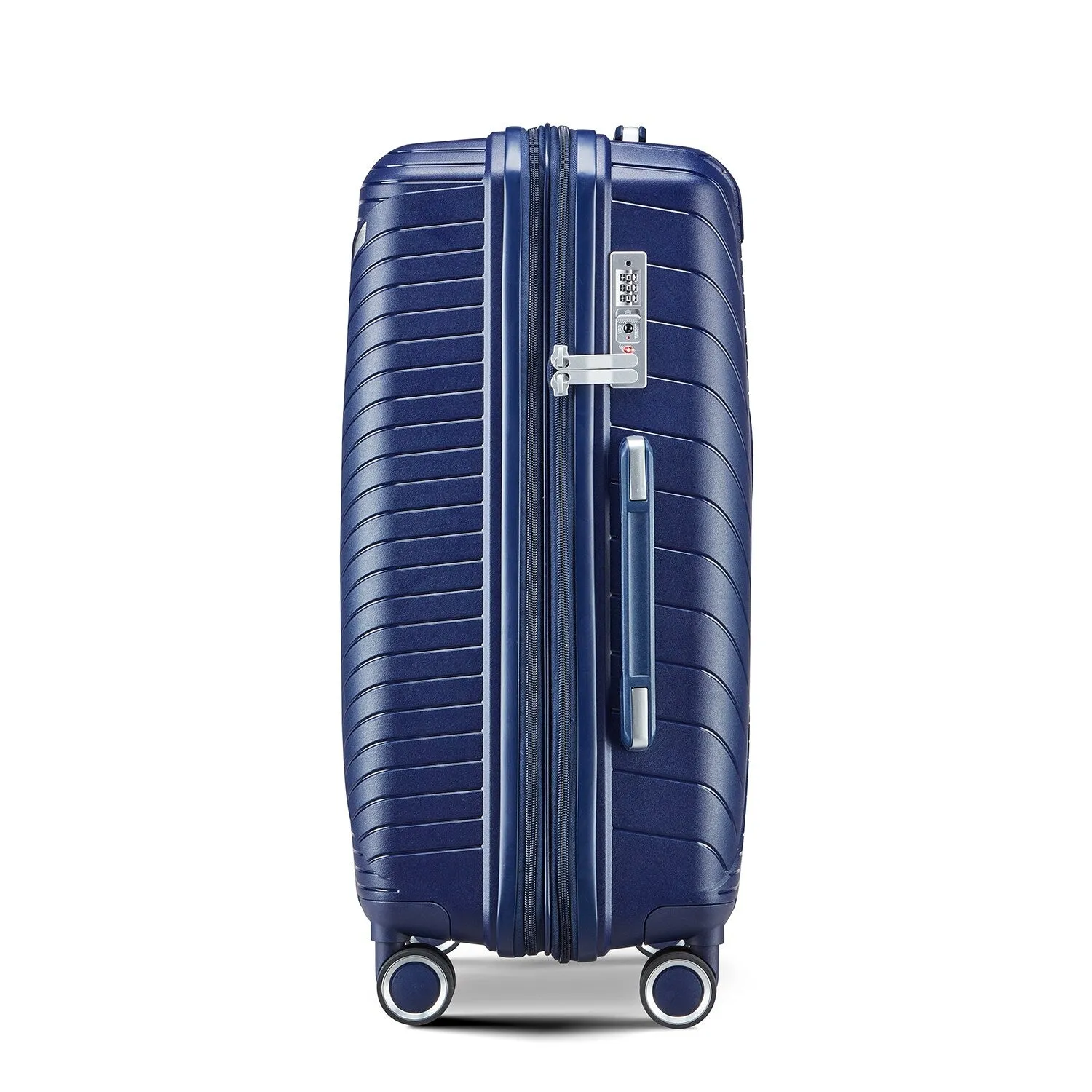 4 Piece Luggage Sets with Adjustable Handle and TSA Lock, Expandable Suitcase with Zippered Pocket (14/20/24/28)