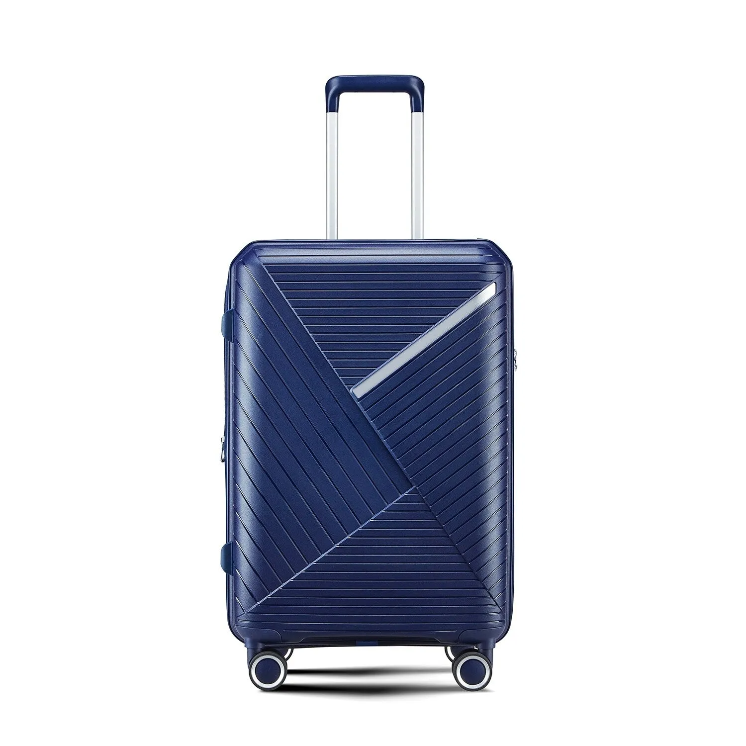 4 Piece Luggage Sets with Adjustable Handle and TSA Lock, Expandable Suitcase with Zippered Pocket (14/20/24/28)