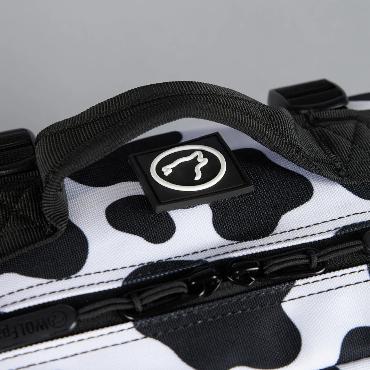 45L Backpack Black White Cow (SALE)