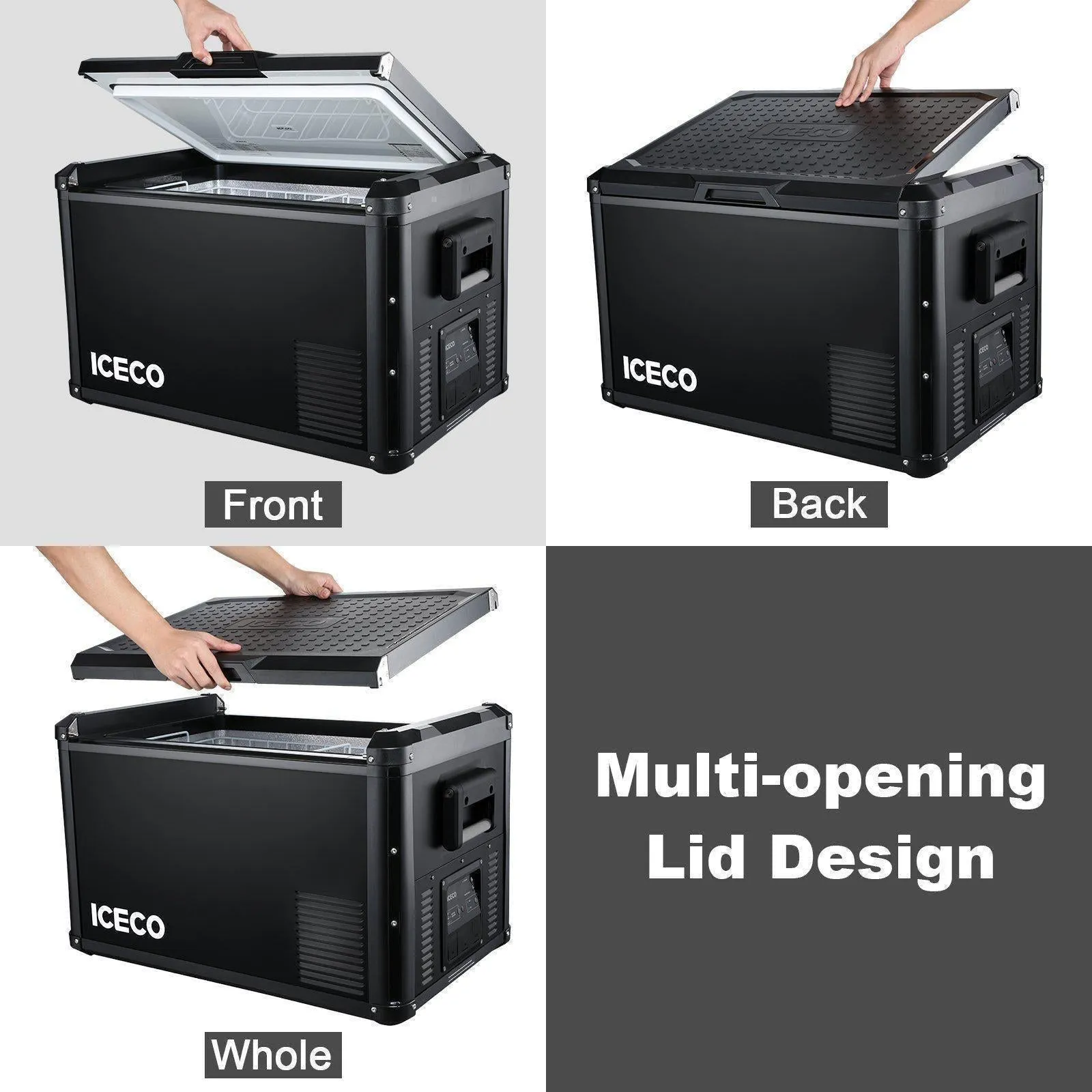 47.5QT VL45ProS Portable Fridge Freezer with BC75 Beach Chair | ICECO