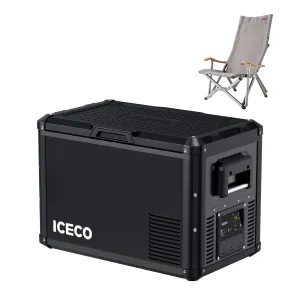 47.5QT VL45ProS Portable Fridge with Hi1600L High back Chair| ICECO
