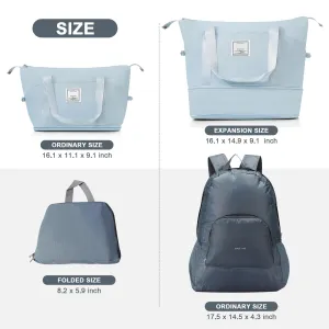 5 Piece Luggage Set with Duffel Bag & Backpack by Harper&Bright Designs