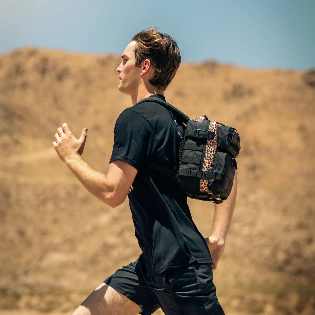 9L Backpack Mini Alpha Black Leopard Limited Edition (SALE)