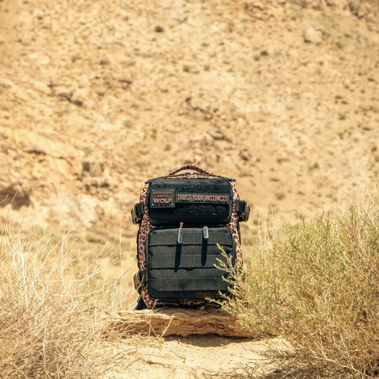 9L Backpack Mini Alpha Black Leopard Limited Edition (SALE)