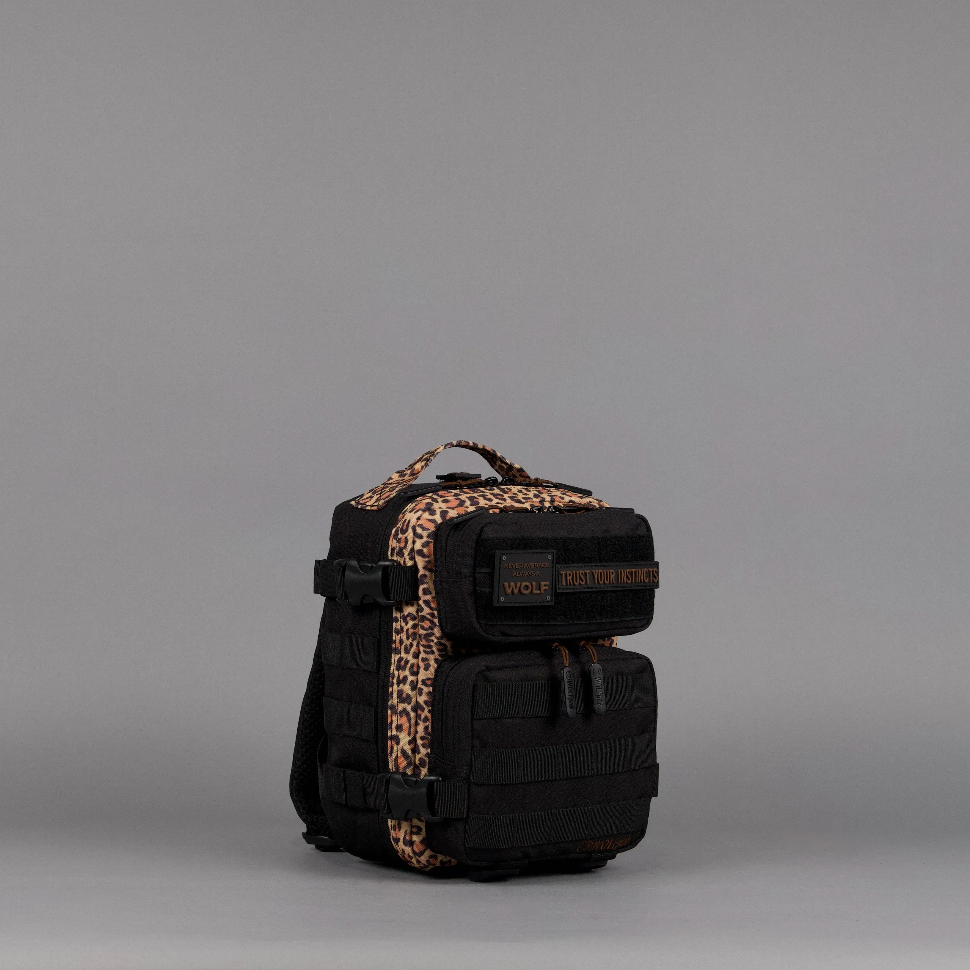 9L Backpack Mini Alpha Black Leopard Limited Edition (SALE)