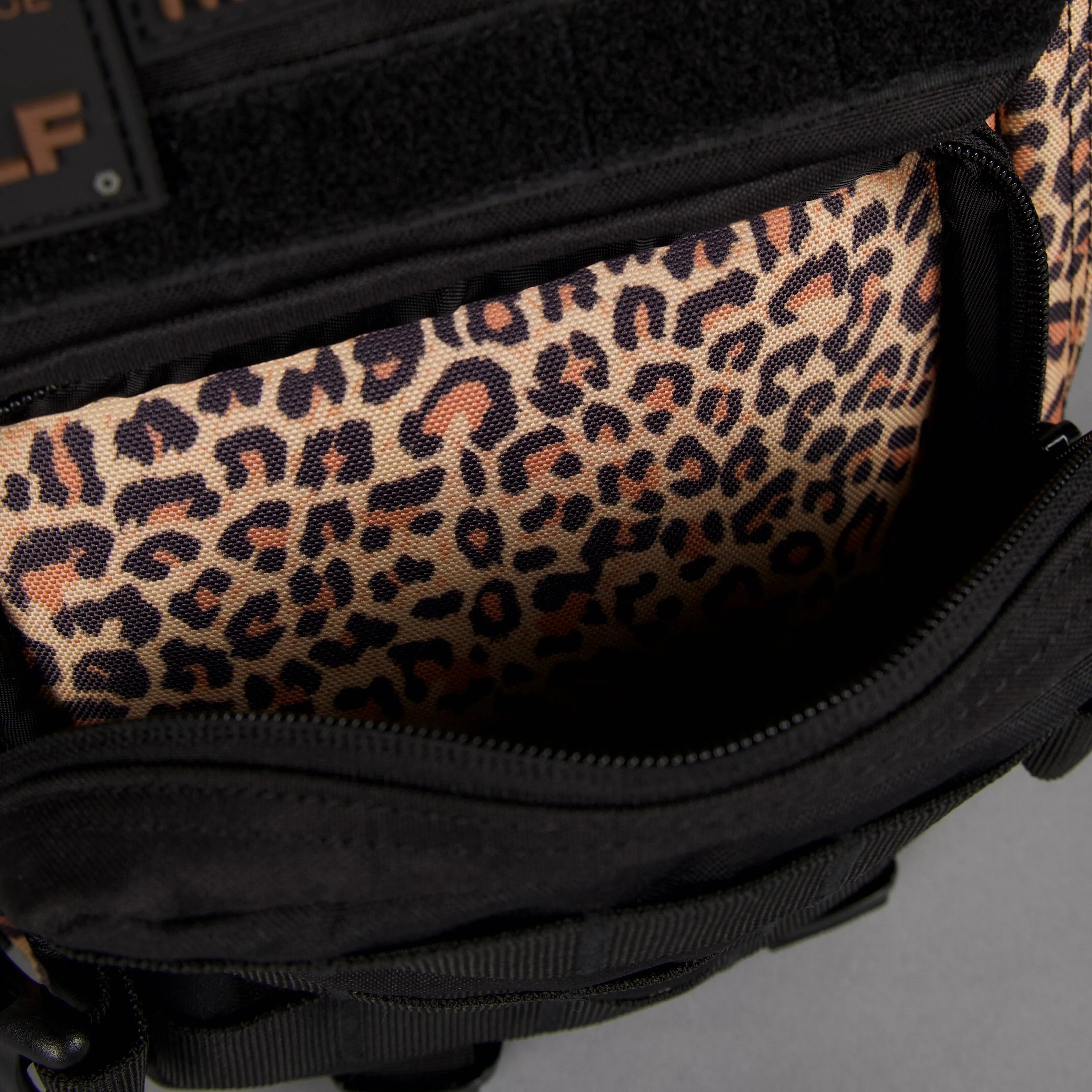 9L Backpack Mini Alpha Black Leopard Limited Edition (SALE)