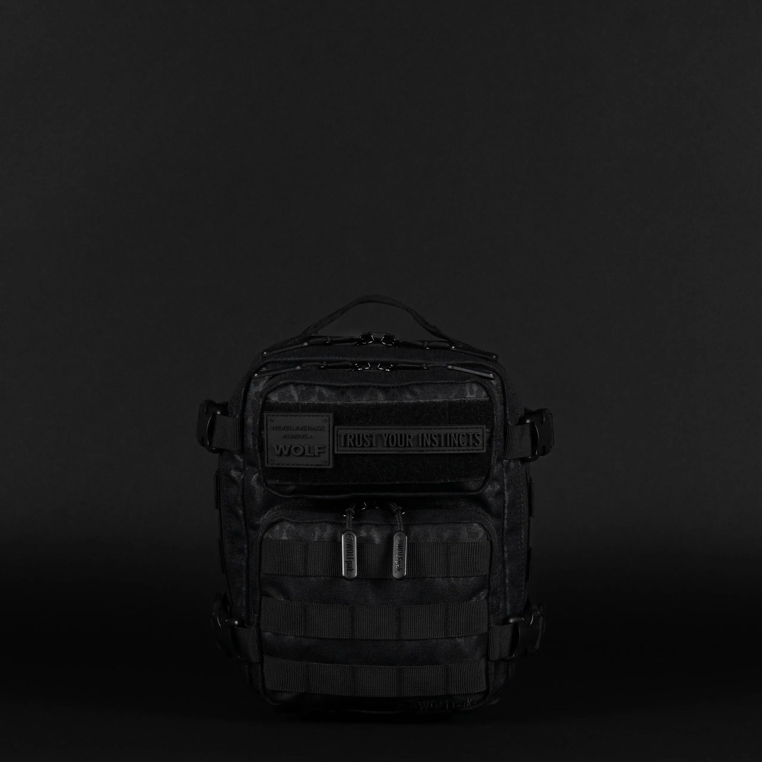 9L Backpack Mini Black Leopard