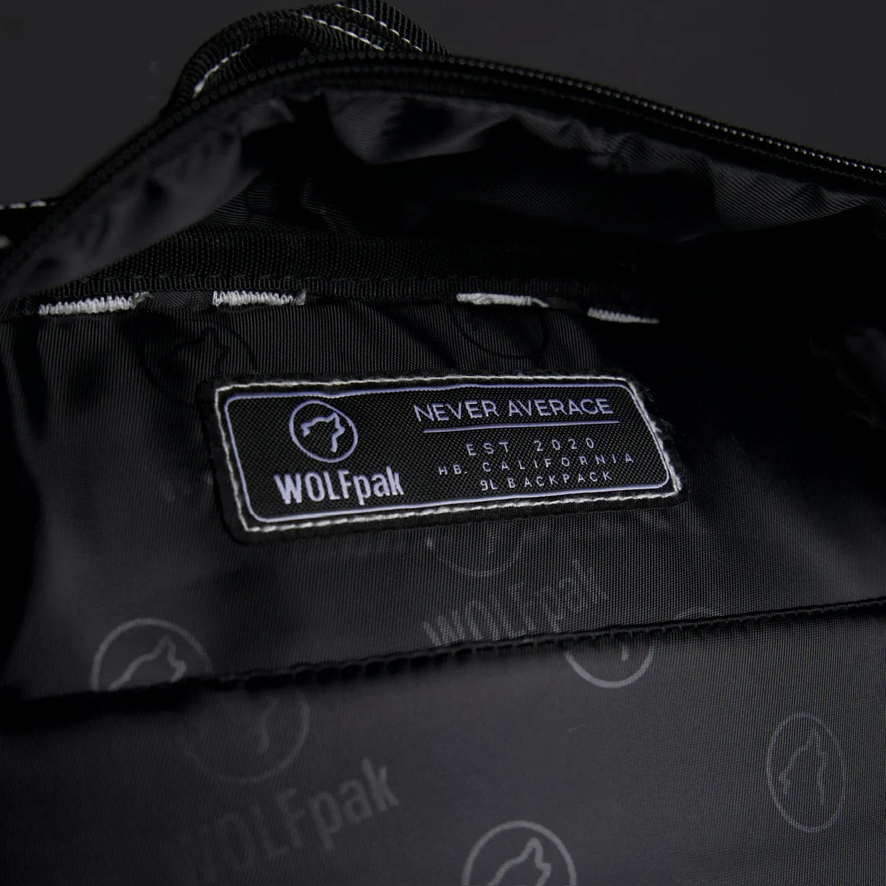 9L Backpack Mini Black Phantom
