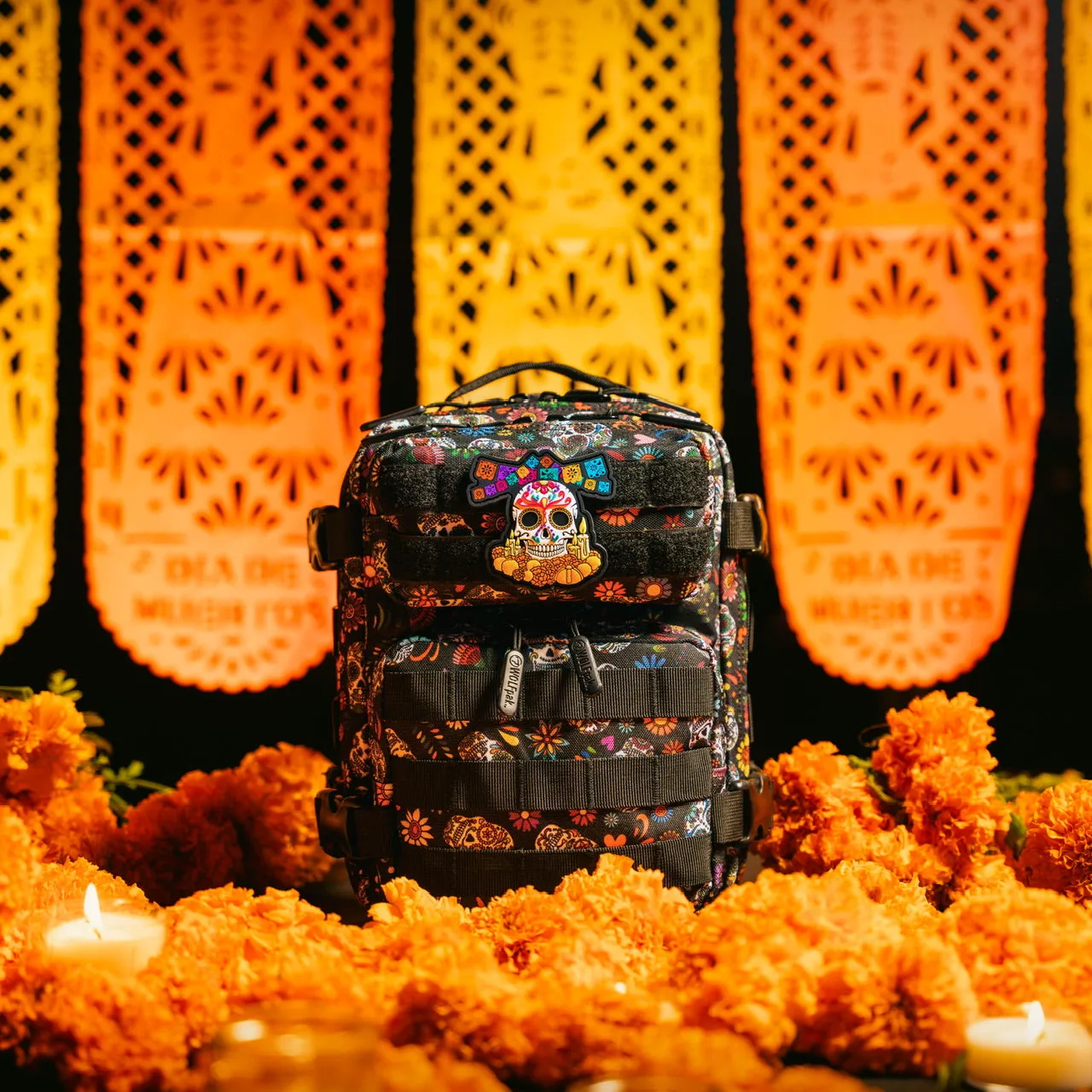 9L Backpack Mini Day Of The Dead "Día de Muertos"