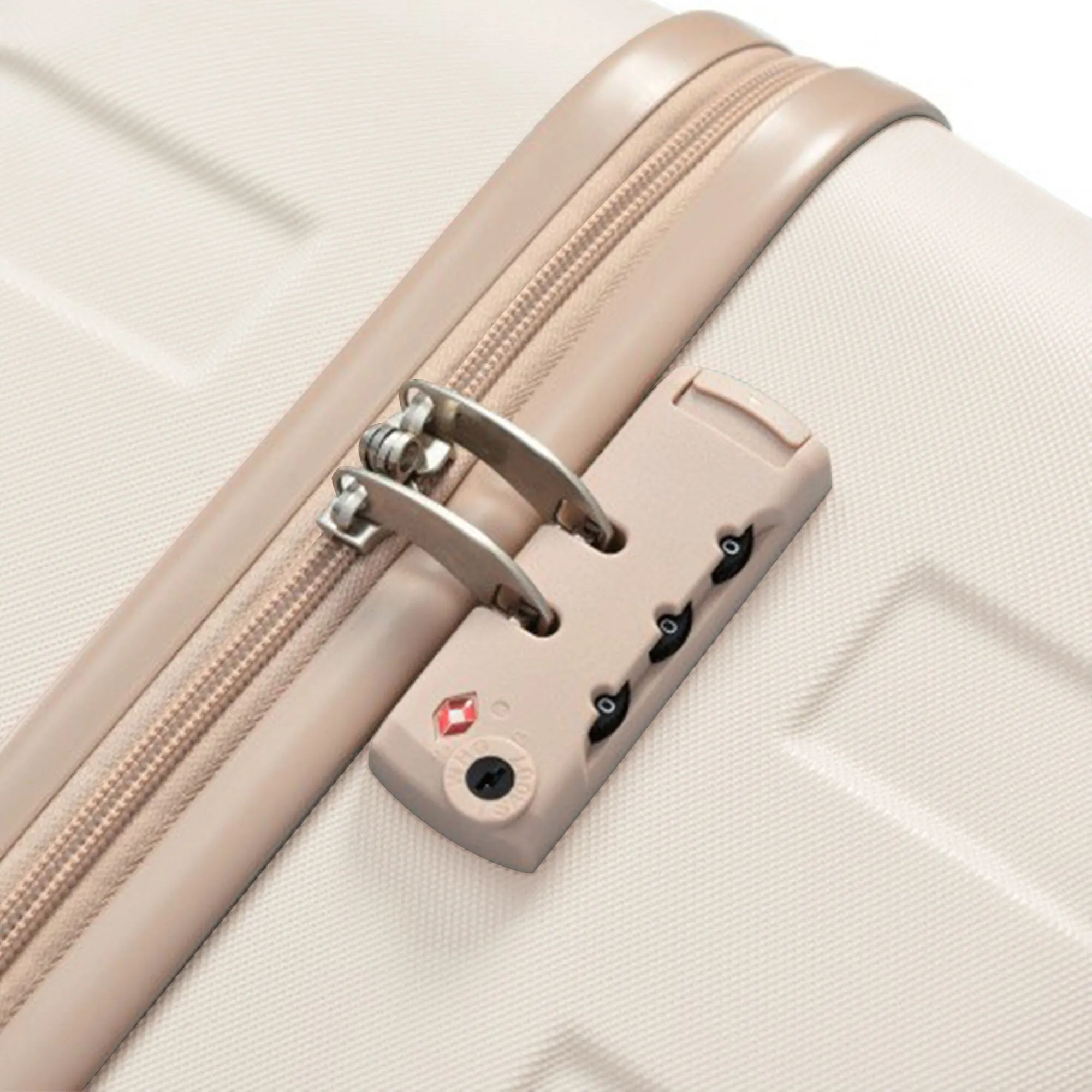 ABS Suitcase Set with Expandable Travel Bag and 4 Spinner Wheels, 4 Piece Luggage Sets with TSA Lock and Pockets