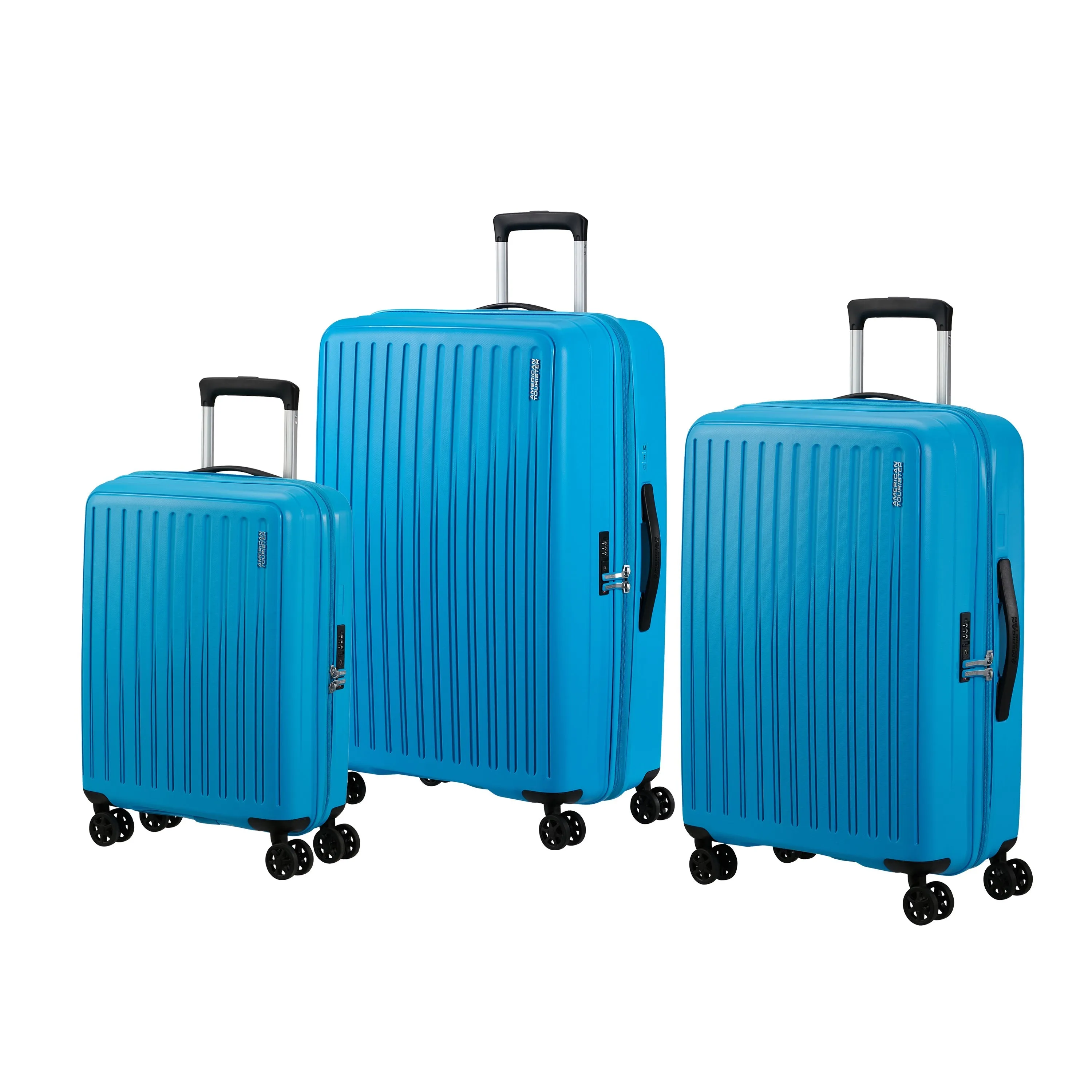 American Tourister Rejoy Spinner Expandable 3-Piece Luggage Set