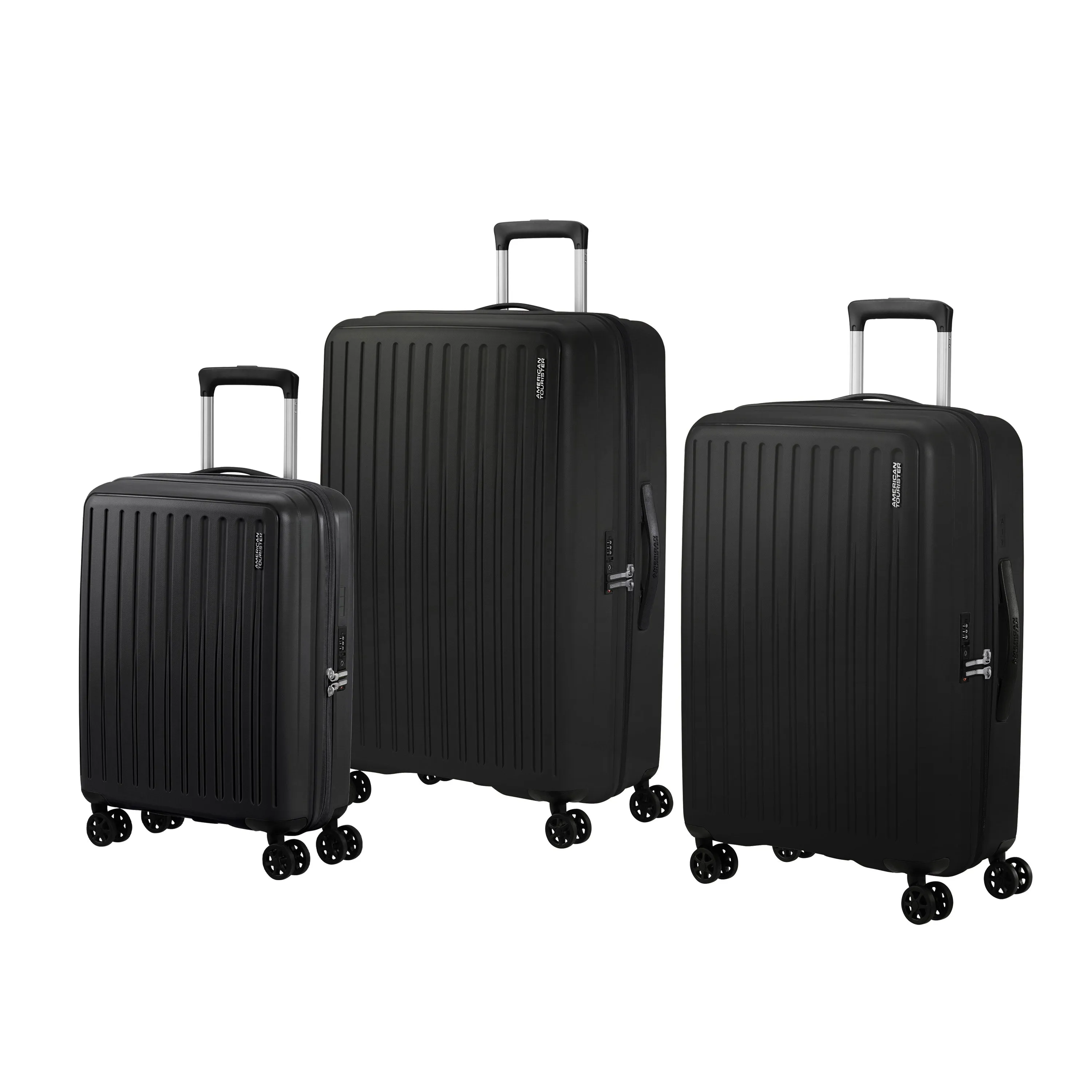 American Tourister Rejoy Spinner Expandable 3-Piece Luggage Set