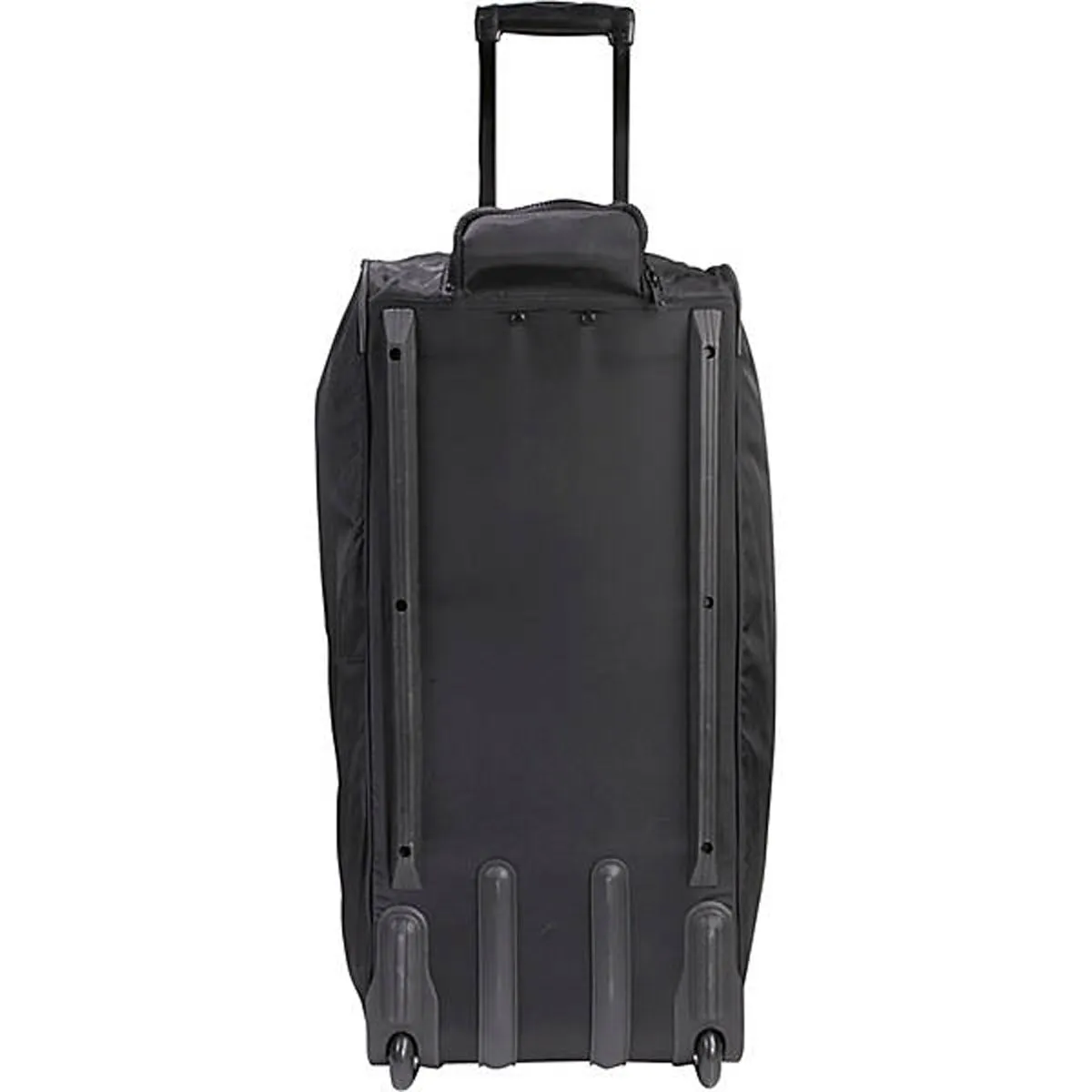 A.SAKS Rolling Trolley Duffel Bag 31-Inch Large Check-In, Expandable with 2-Wheels and Telescoping Handle