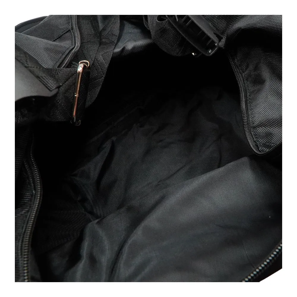 Black Nylon Duffel Bag