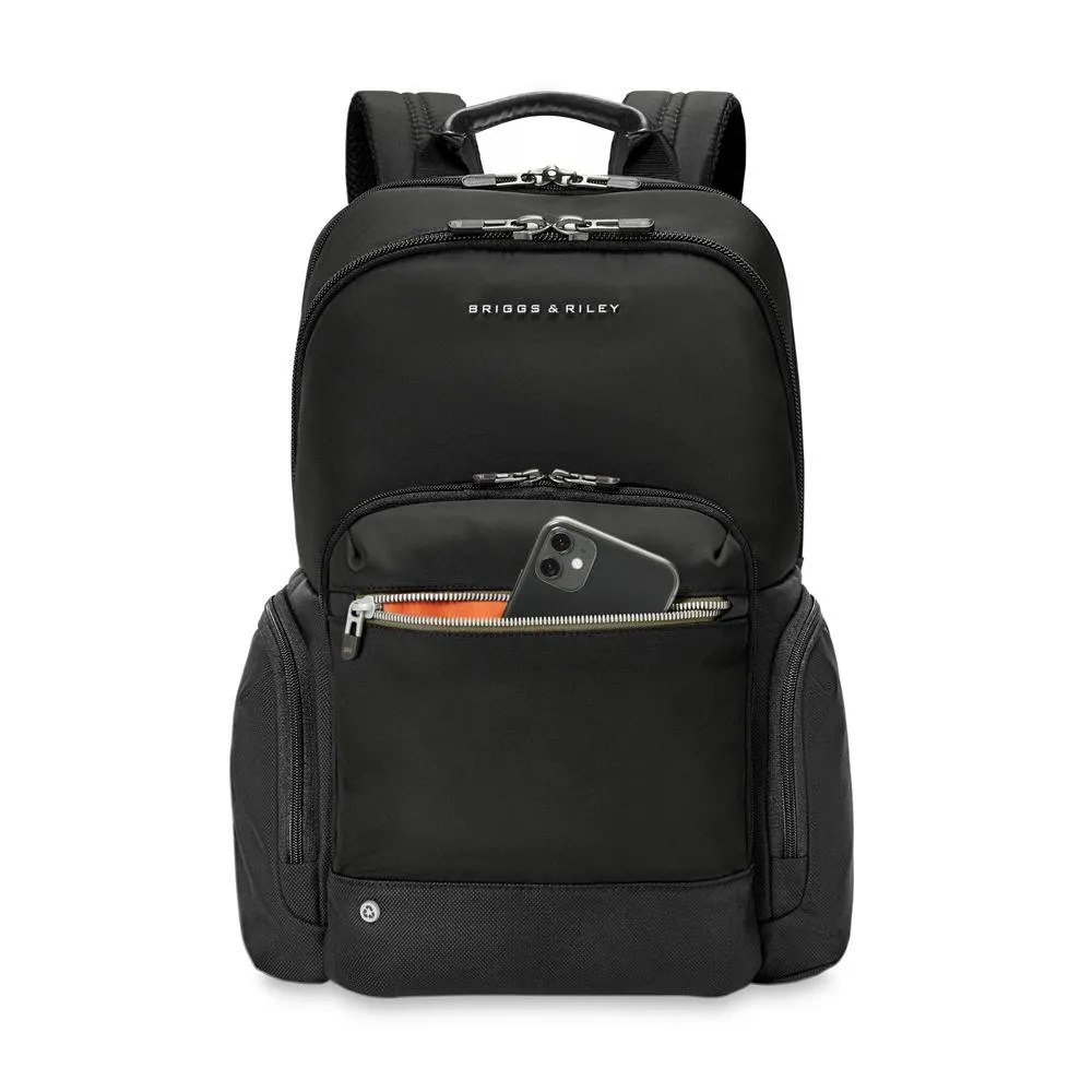 Briggs & Riley Recycled Day Bag Medium Multi-Pocket Backpack