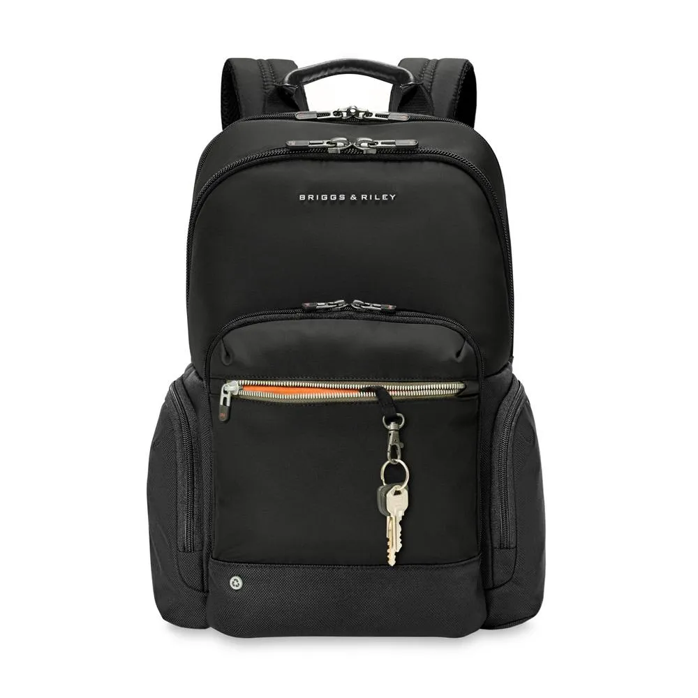 Briggs & Riley Recycled Day Bag Medium Multi-Pocket Backpack