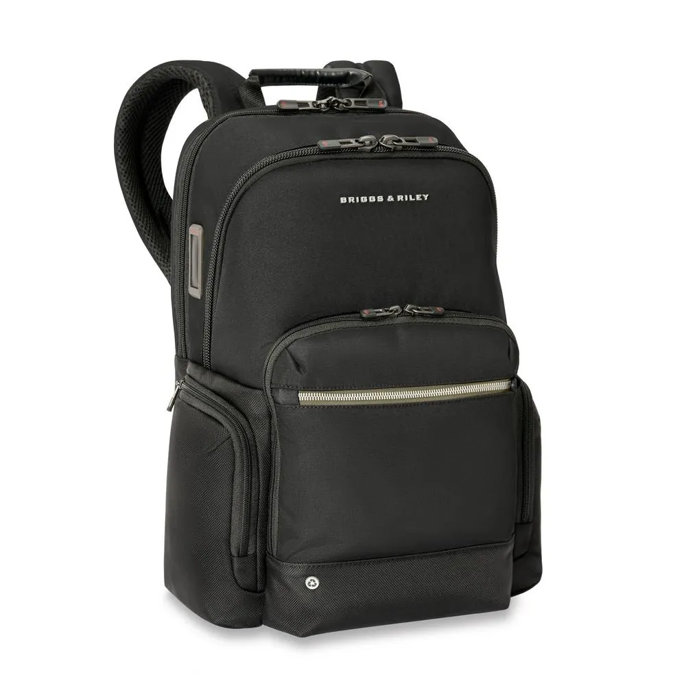 Briggs & Riley Recycled Day Bag Medium Multi-Pocket Backpack