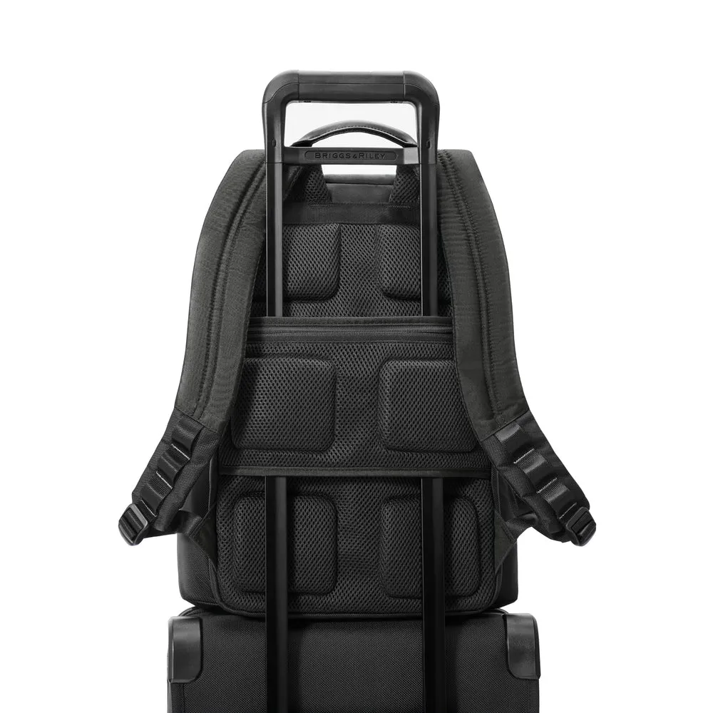 Briggs & Riley Recycled Day Bag Medium Multi-Pocket Backpack