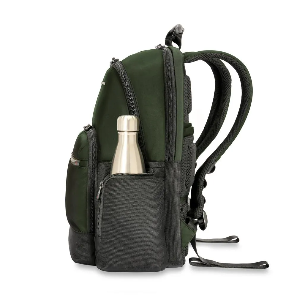 Briggs & Riley Recycled Day Bag Medium Multi-Pocket Backpack