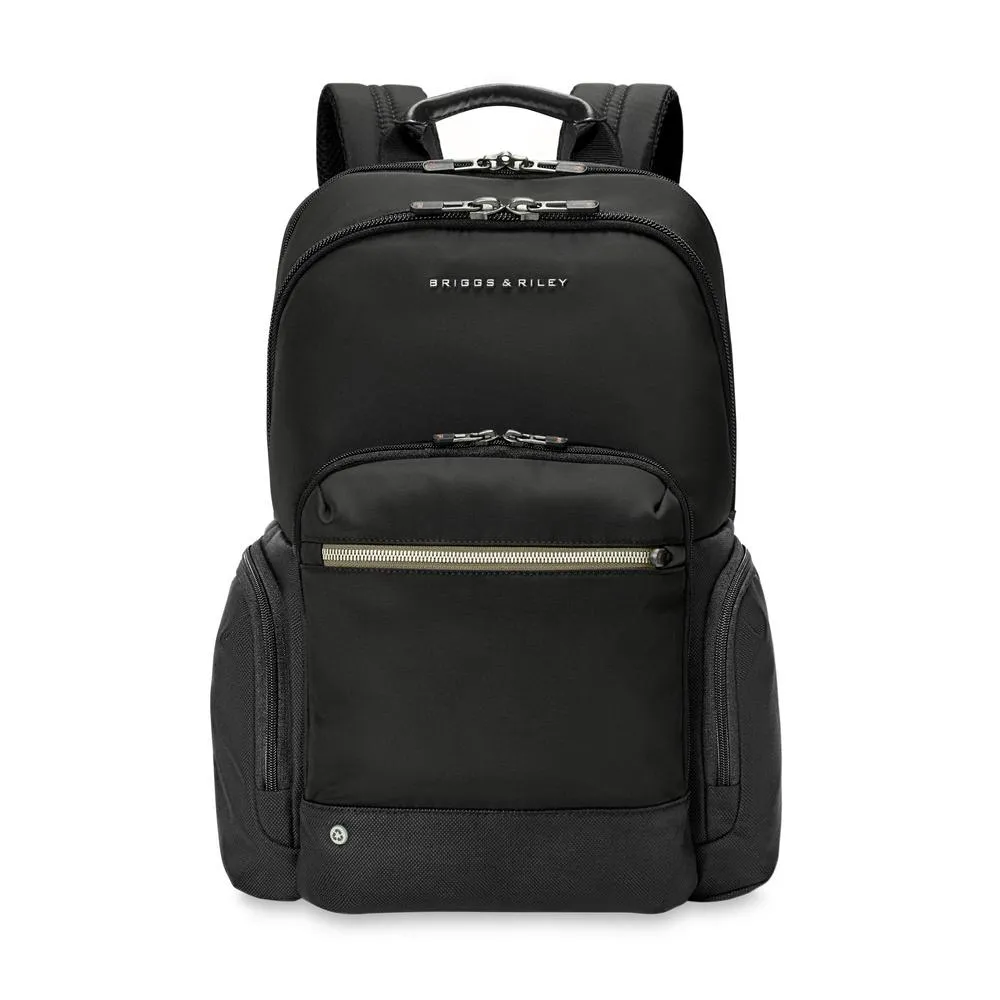 Briggs & Riley Recycled Day Bag Medium Multi-Pocket Backpack