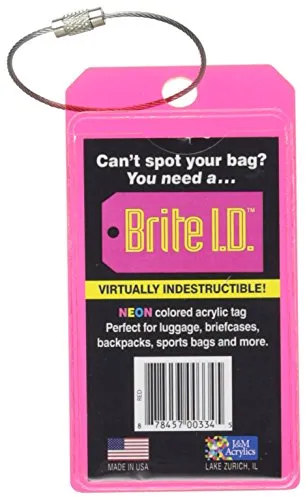 Brite I.D. Luggage Tag