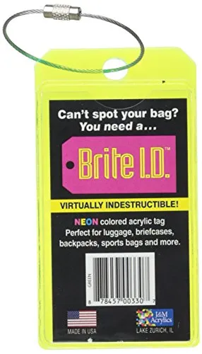 Brite I.D. Luggage Tag