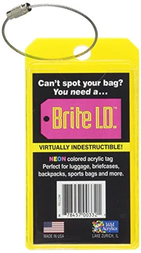 Brite I.D. Luggage Tag