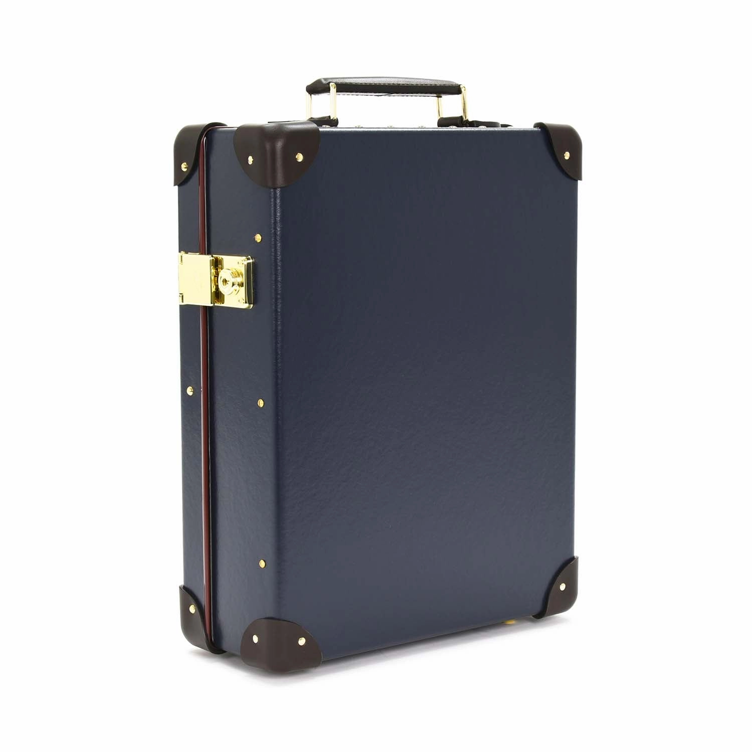 Centenary · 12-Slot Watch Case | Navy/Cocoa