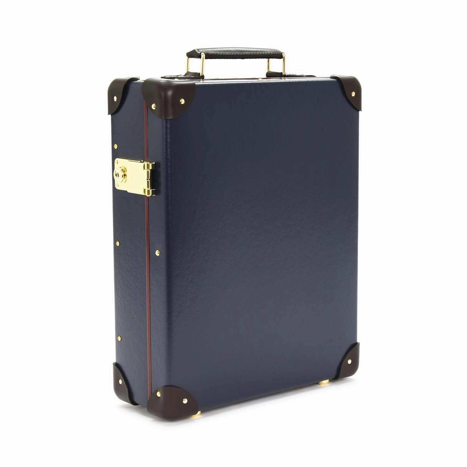 Centenary · 12-Slot Watch Case | Navy/Cocoa