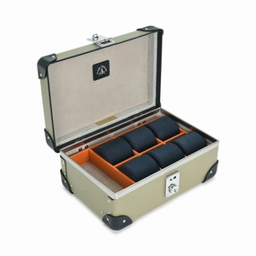 Centenary · 6-Slot Watch Case | Olive/Navy