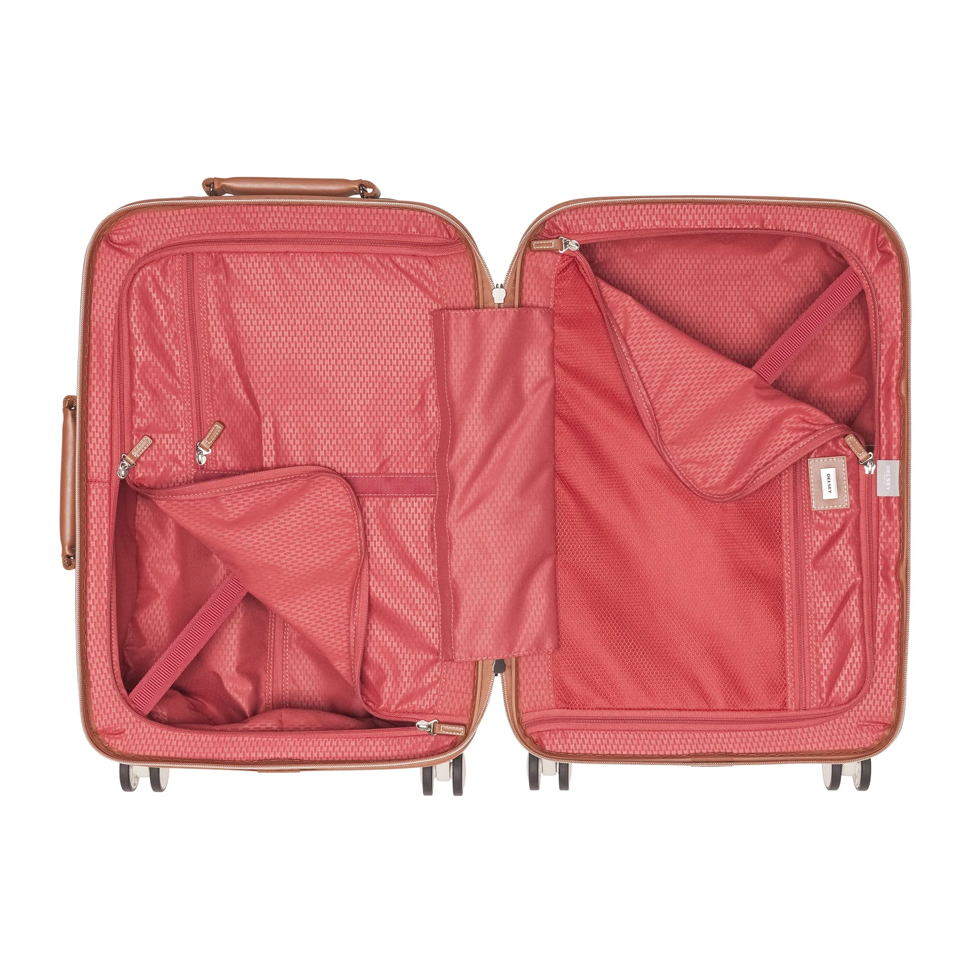 DELSEY Paris Chatelet 21" Inch Carry On Hardside Luggage with Spinner Wheels (with brake)