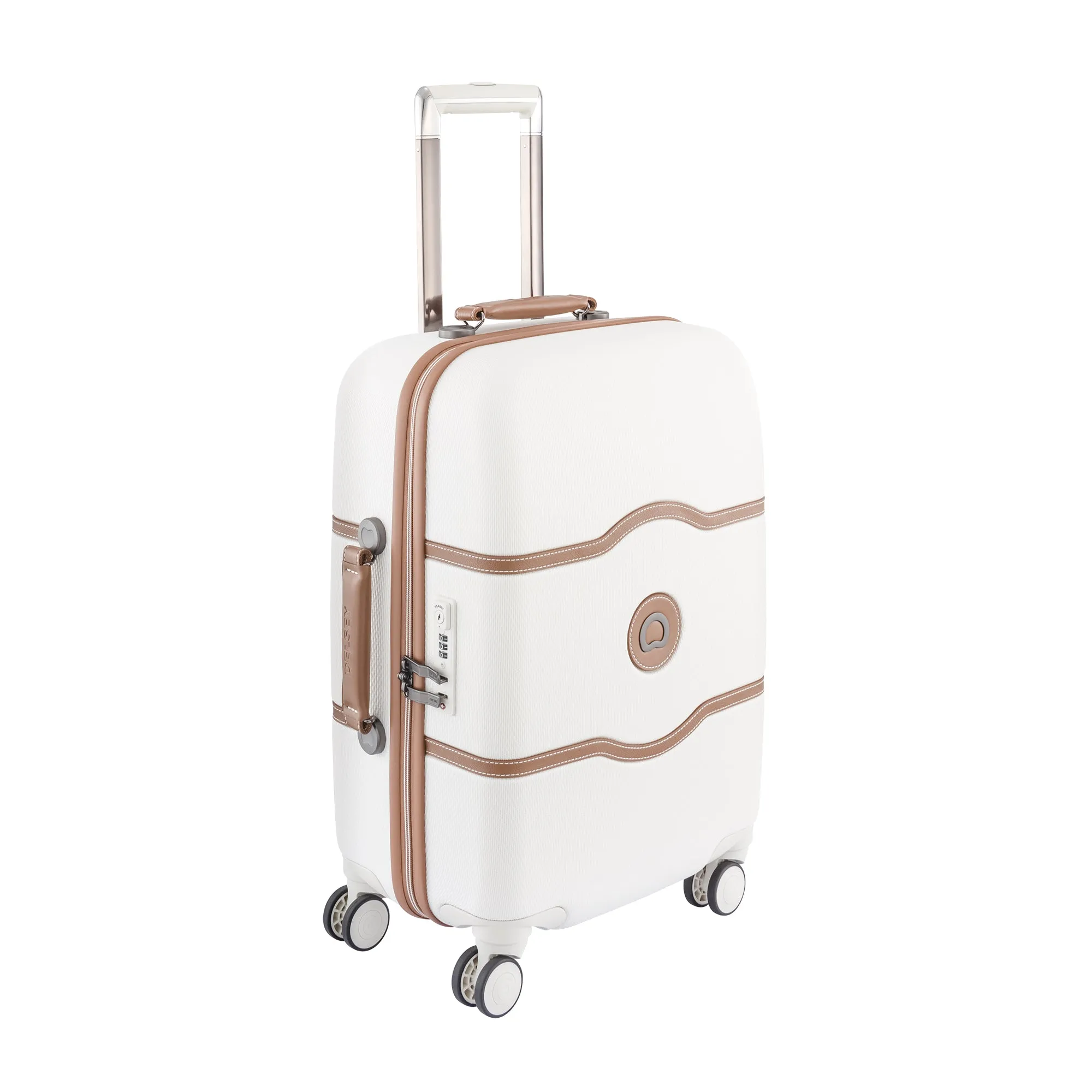 DELSEY Paris Chatelet 21" Inch Carry On Hardside Luggage with Spinner Wheels (with brake)