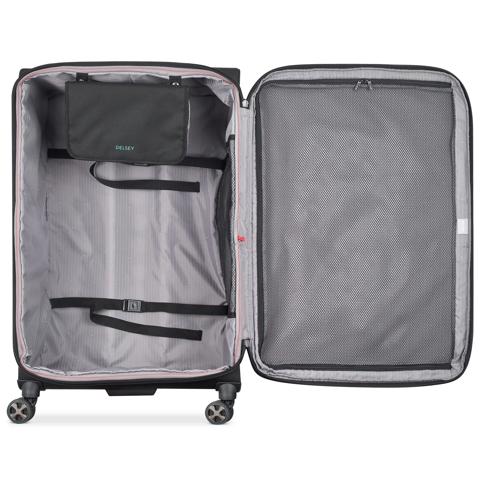 Delsey Paris Helium DLX Softside Expandable 29" Luggage with Spinner Wheels