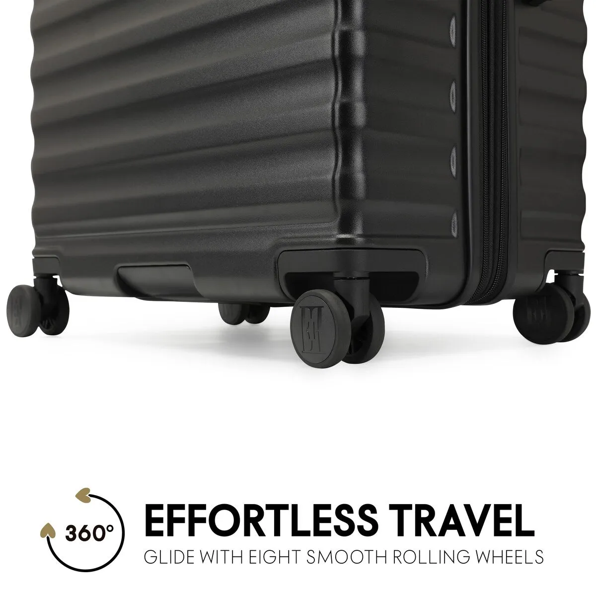 ELLE Excursion 3 Piece Expandable Chic Spinner Luggage Set