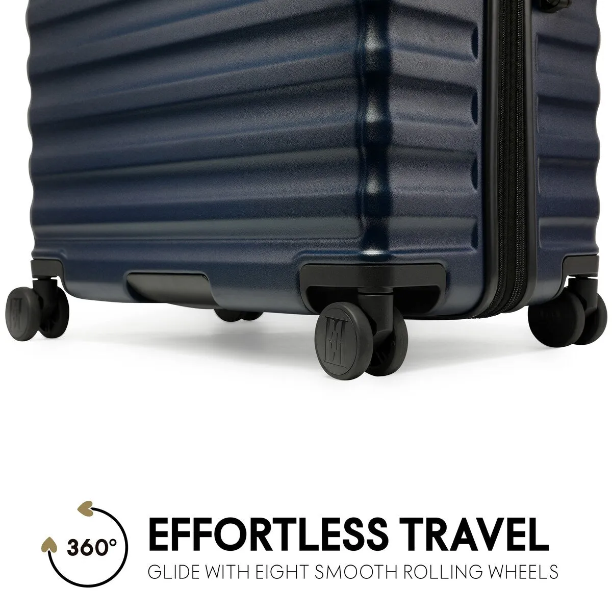 ELLE Excursion 3 Piece Expandable Chic Spinner Luggage Set