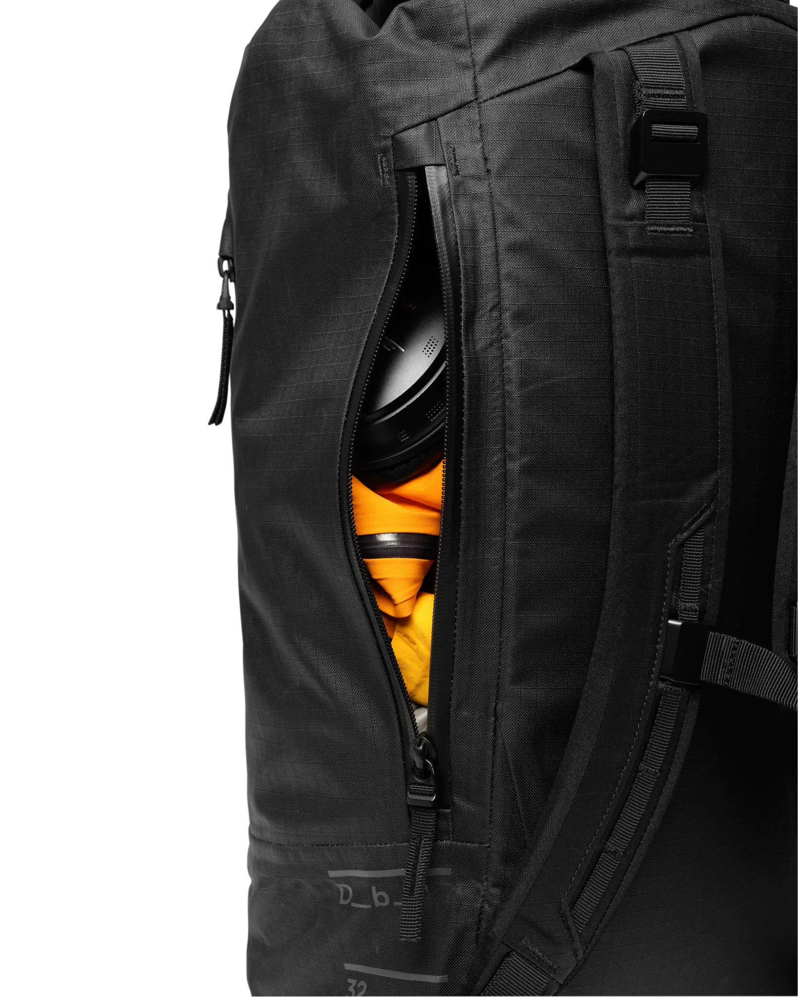 Essential Rolltop Backpack 32L Black Out