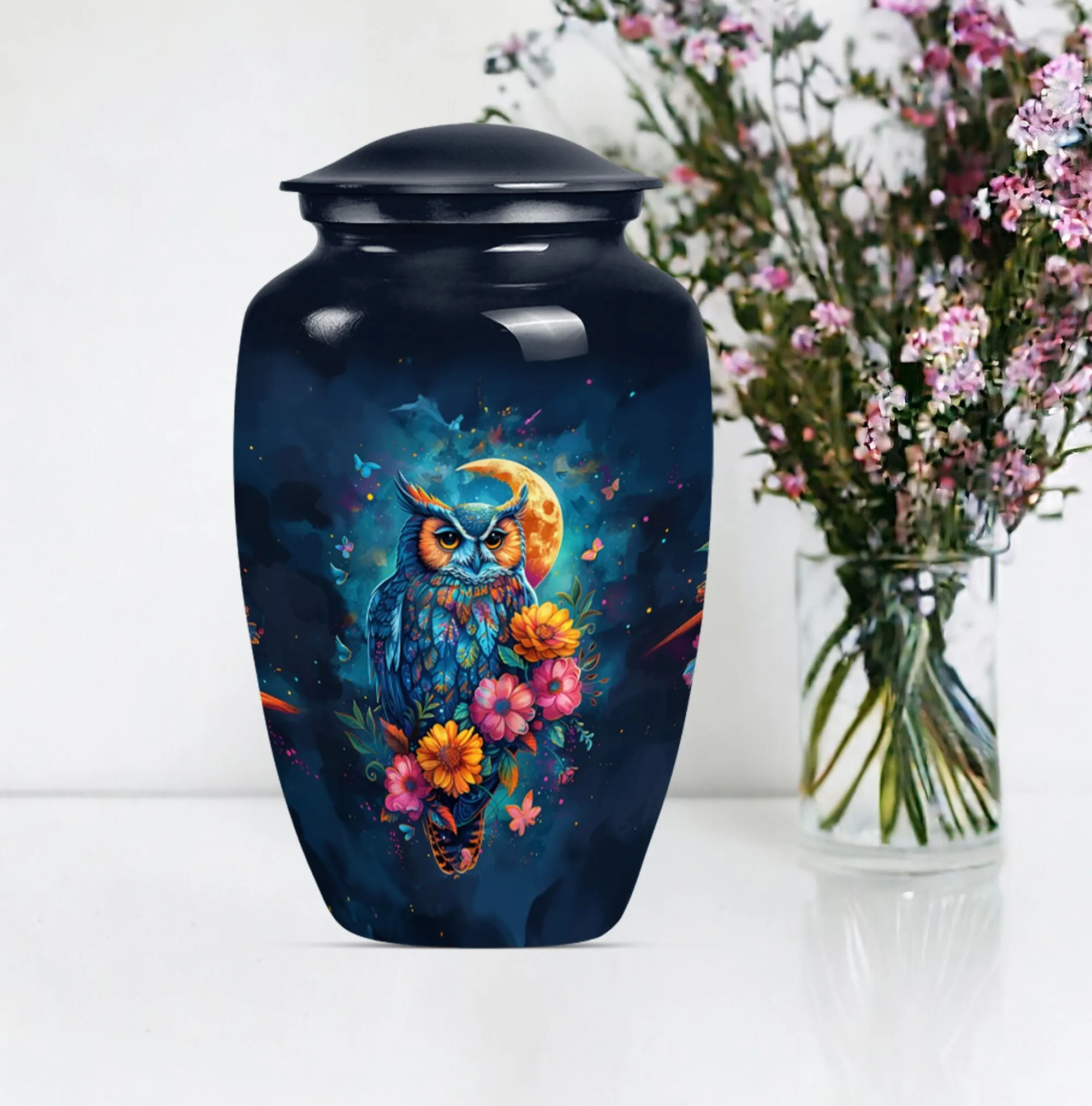 Eternal Lasting Tribute: Owl Urn, Your Special Memorial for Dad