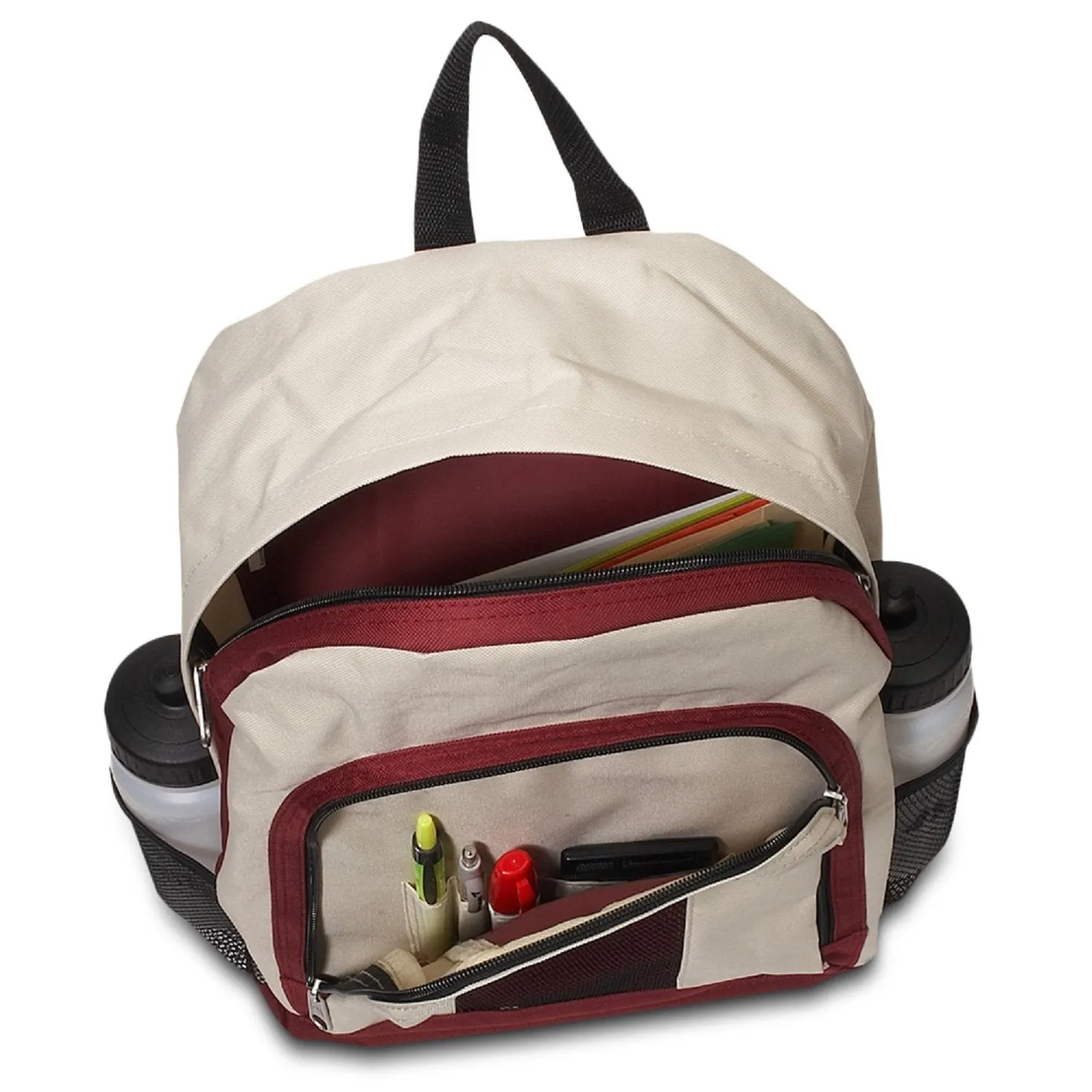 Everest Backpack with Front and Side Pockets