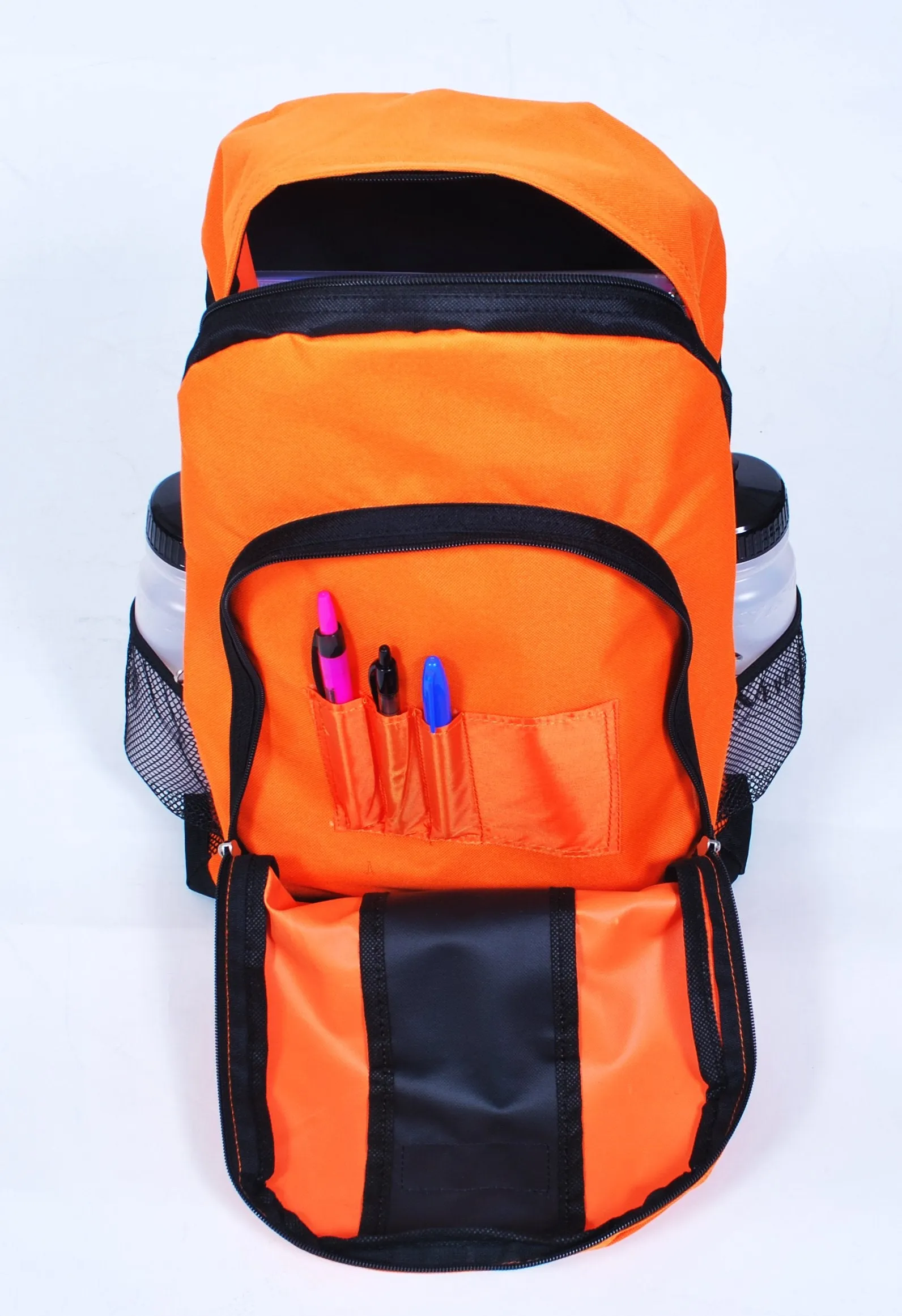 Everest Backpack with Front and Side Pockets