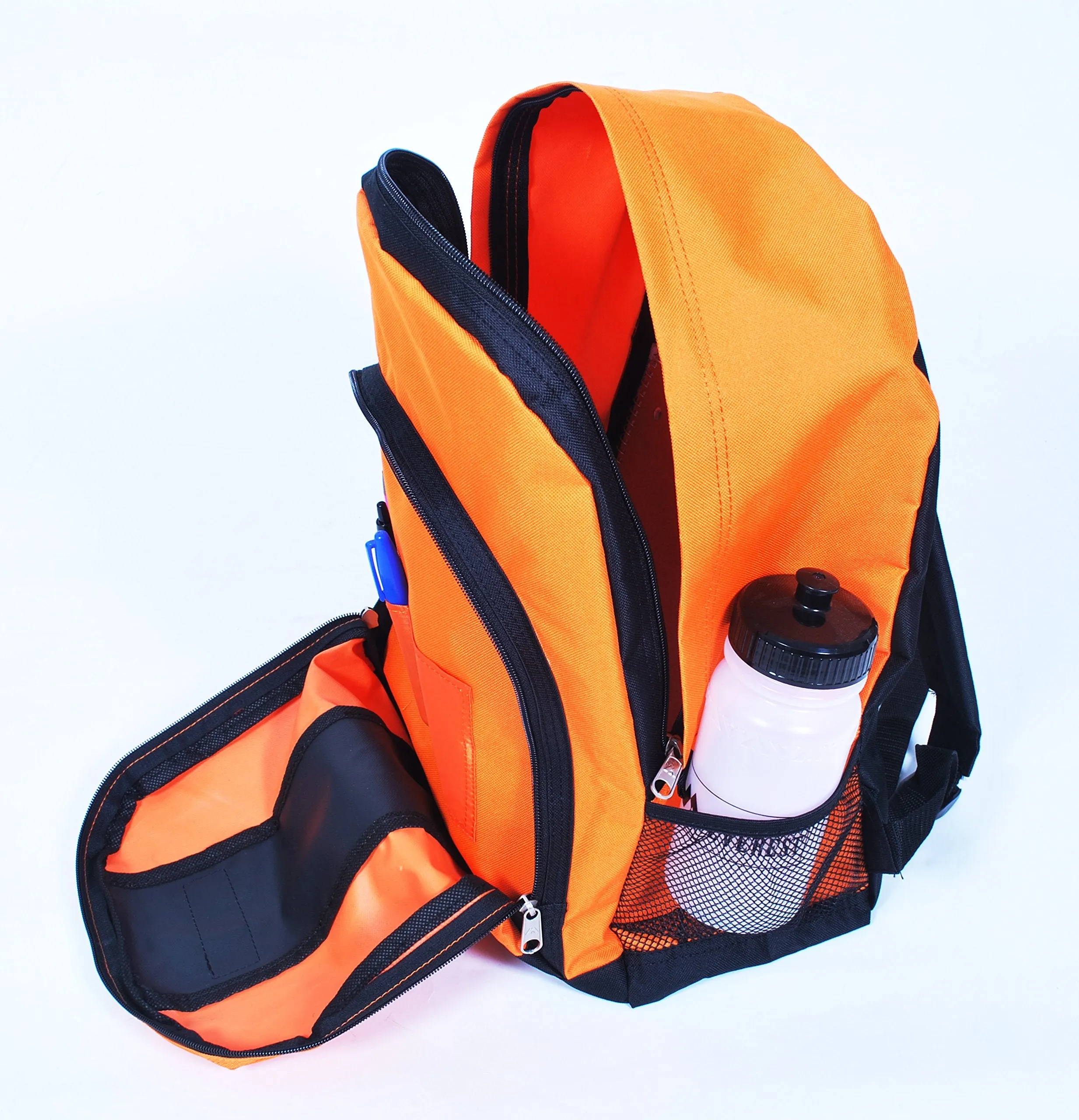 Everest Backpack with Front and Side Pockets