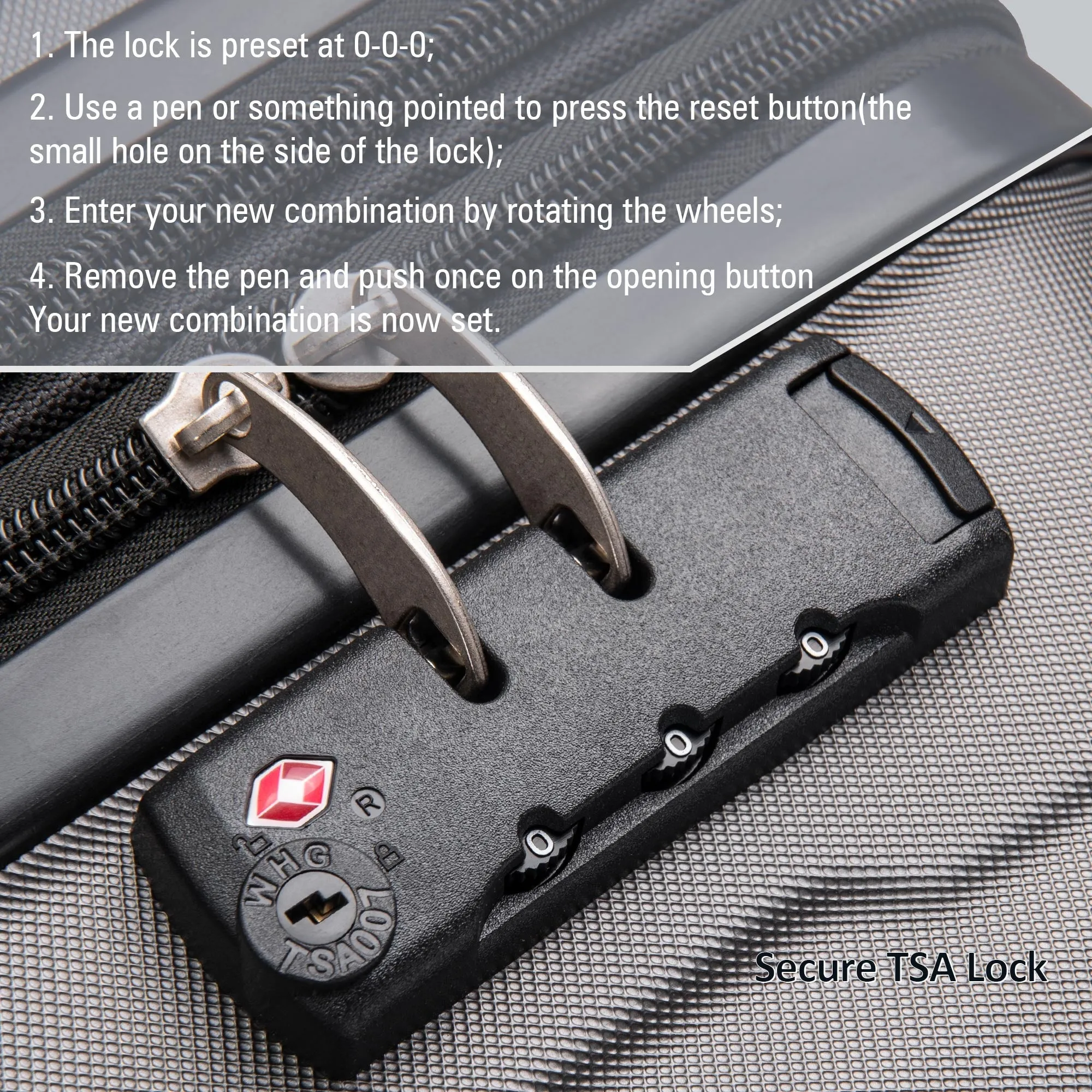 Expanable Spinner Wheel 2 Piece Luggage Set ABS Lightweight Suitcase with TSA Lock 20" 28"