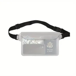 FAS Pro Waterproof Pouch Bag with Adjustable Waist Strap for Swimming