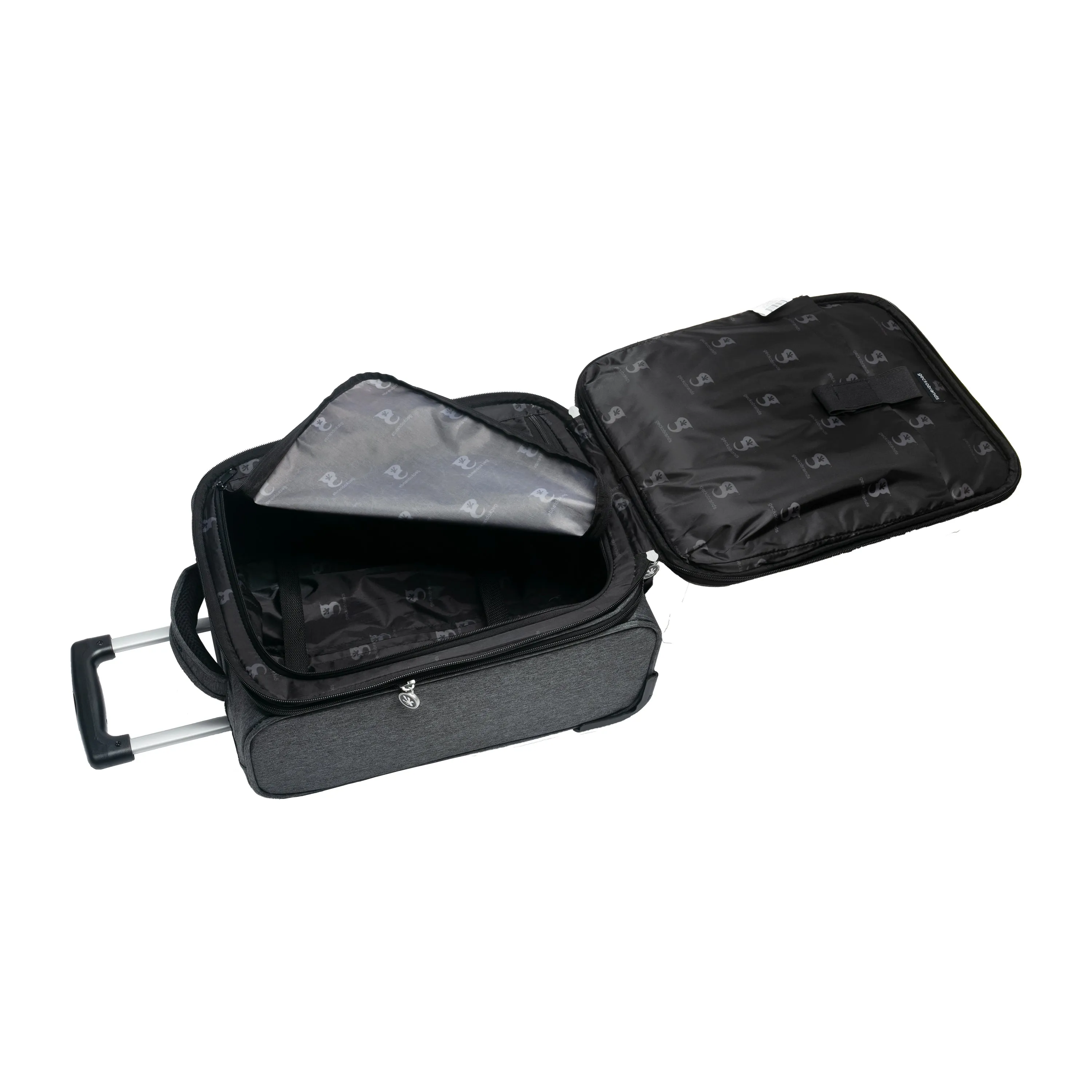 Geckobrands 17" Optivate X 2 Wheel Softside Underseater Luggage