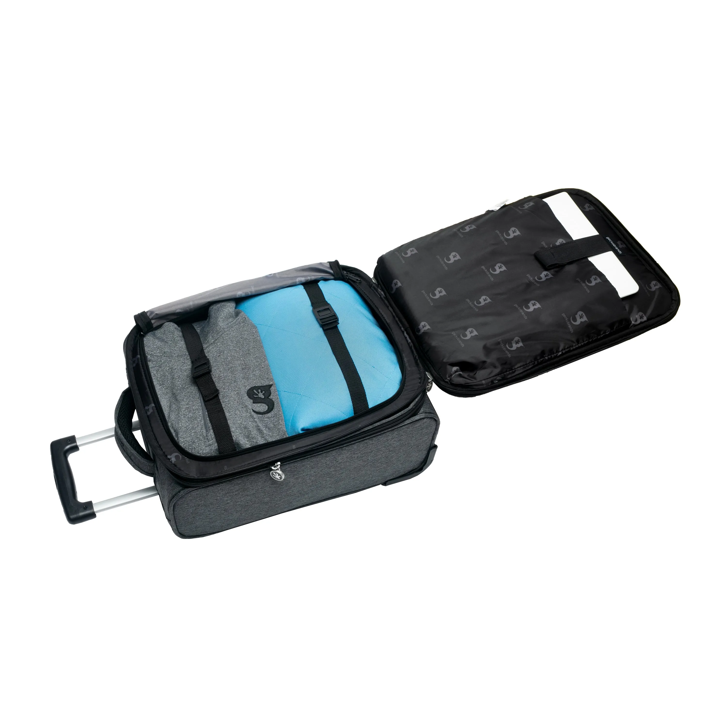 Geckobrands 17" Optivate X 2 Wheel Softside Underseater Luggage