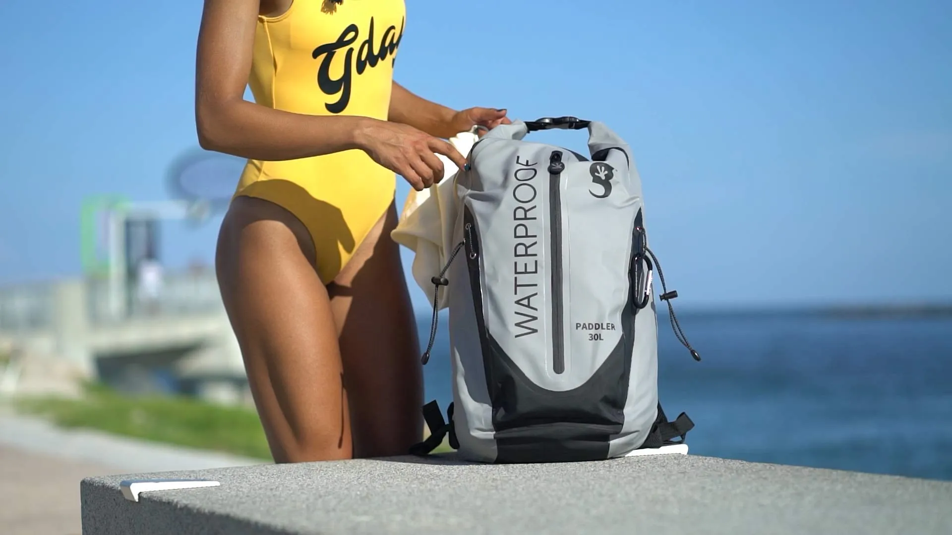 Geckobrands Paddler Waterproof Backpack