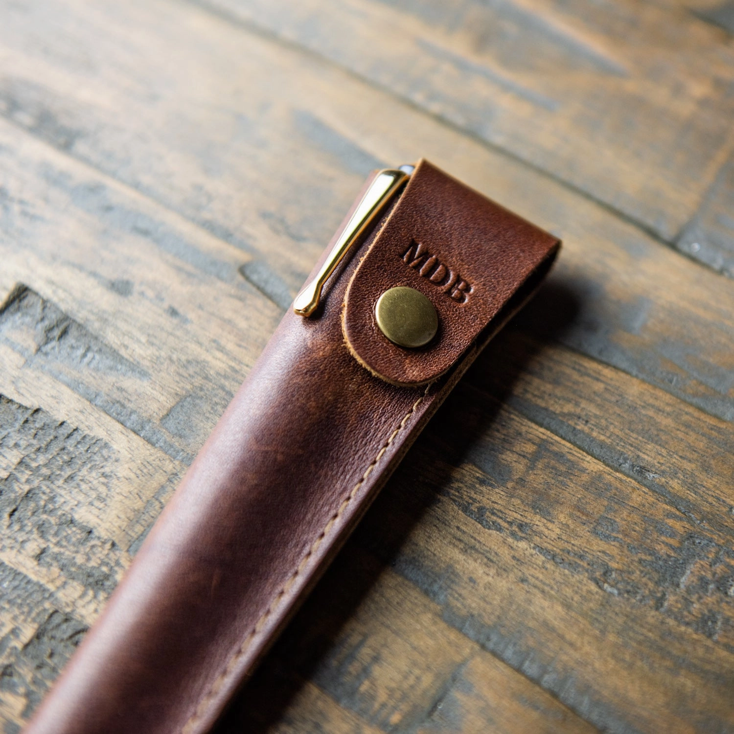 Hand-Turned Rose Wood Fountain Pen   Personalized Pen Sleeve