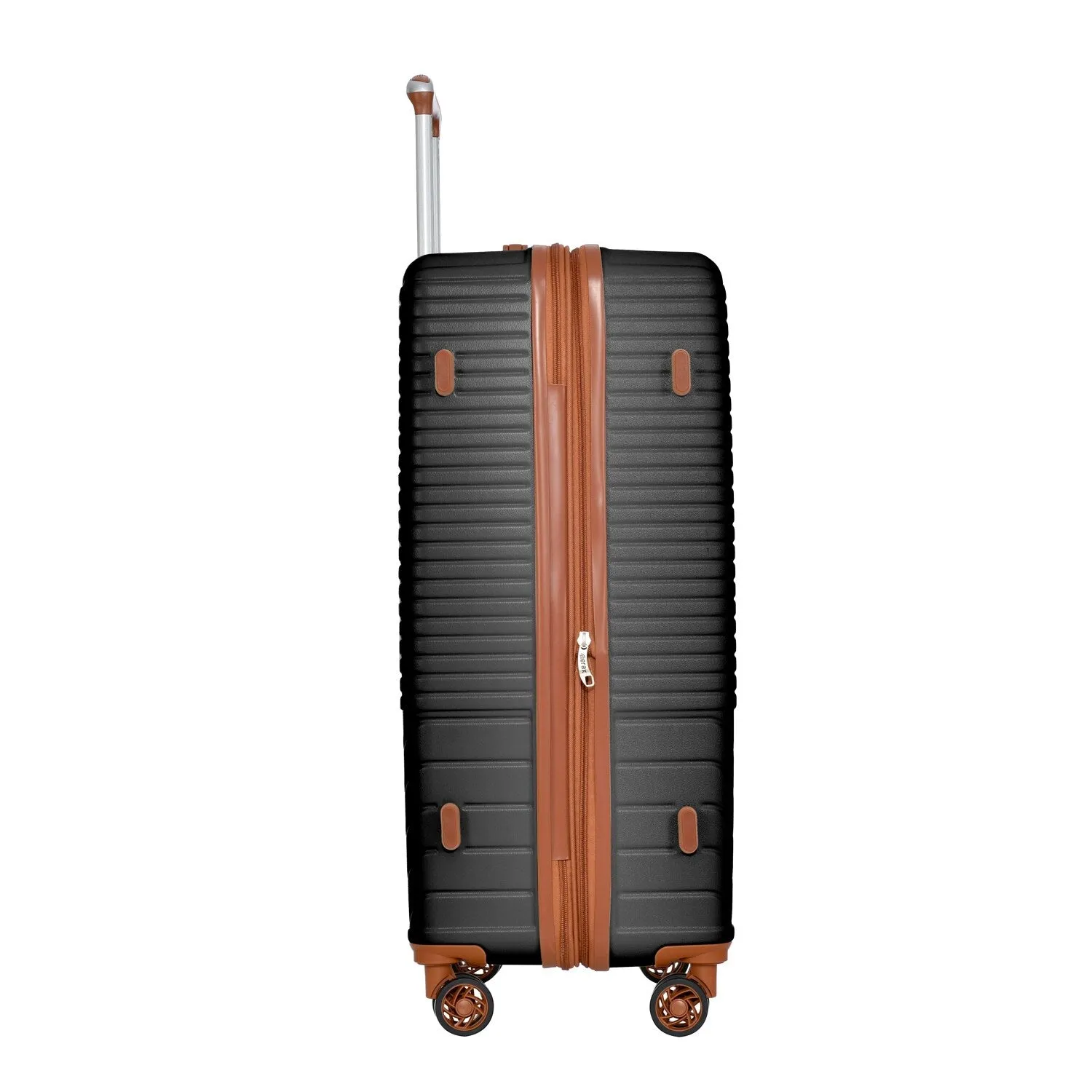 Hardshell Luggage Sets with Adjusted Handle and Spinner Wheels, 3 Pcs Lightweight Suitcase with Combination Lock (20''24''28'')