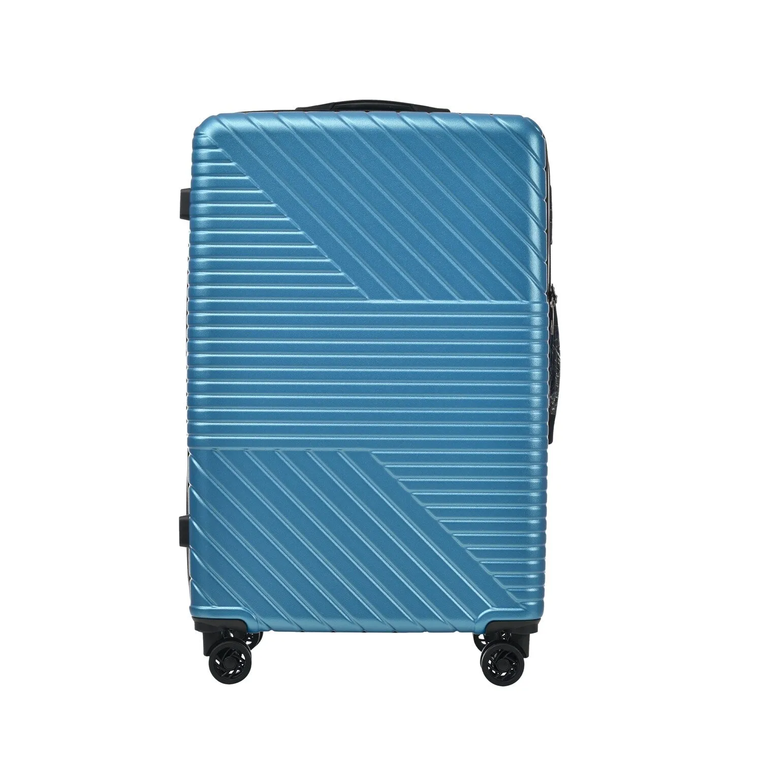 Hardshell Luggage Sets with Adjusted Handle and Spinner Wheels, 3 Pcs Lightweight Suitcase with Combination Lock (20''24''28'')