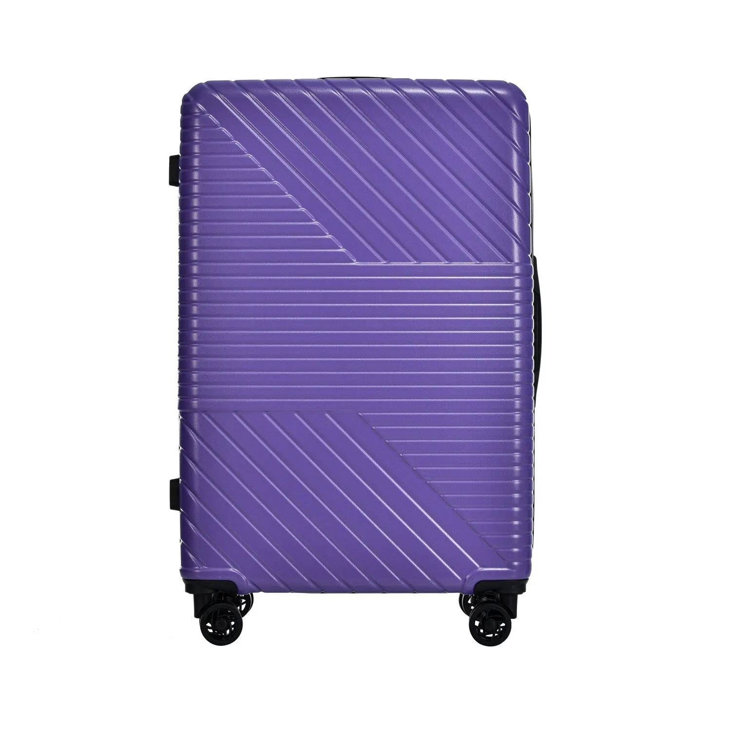 Hardshell Luggage Sets with Adjusted Handle and Spinner Wheels, 3 Pcs Lightweight Suitcase with Combination Lock (20''24''28'')